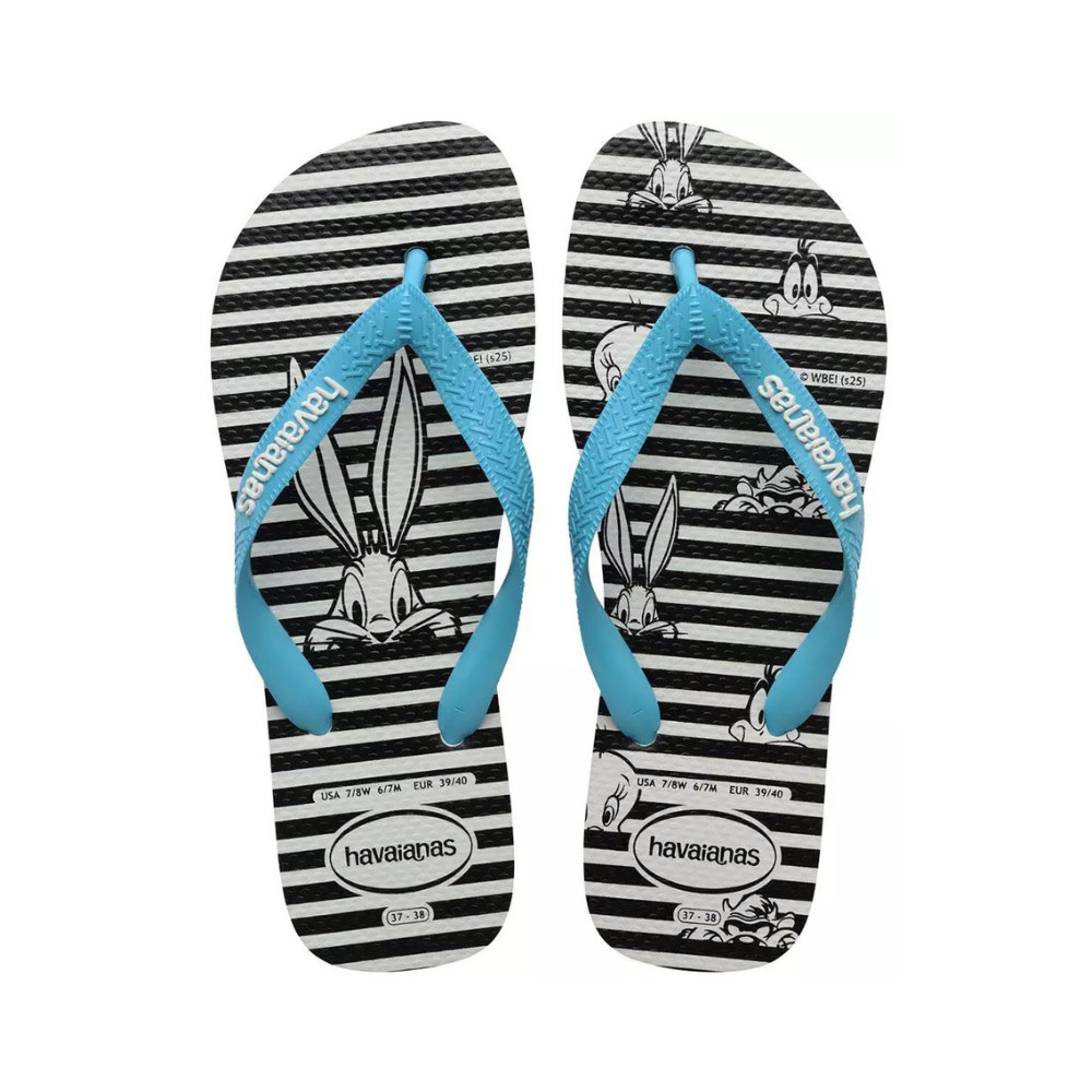 Chinelo Havaianas Top Perna Longa Warner Personagens Adulto Unissex Original Confortável