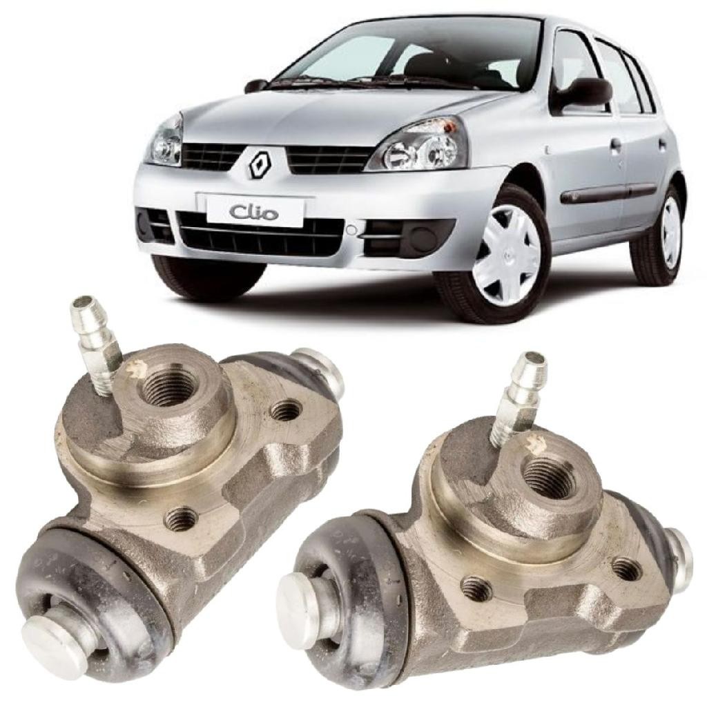 Par Cilindro Roda Traseira Clio 1.0 1.6 8v 16v 1999 até 2009