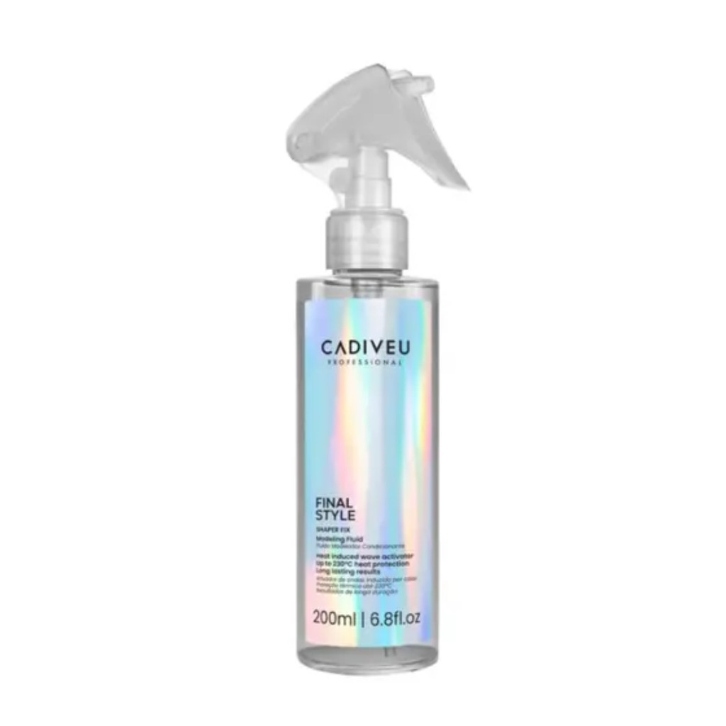 Cadiveu Professional Final Style Shaper Fix Fluido 200ml - Finalizador Capilar em Oferta na Shopee