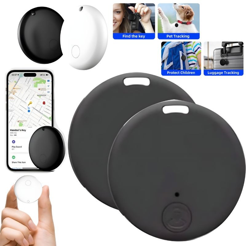 Smart Tag Localizador Bluetooth para Chaves, Bolsa, Pet – App Oficial Android GPS Global em Oferta na Shopee