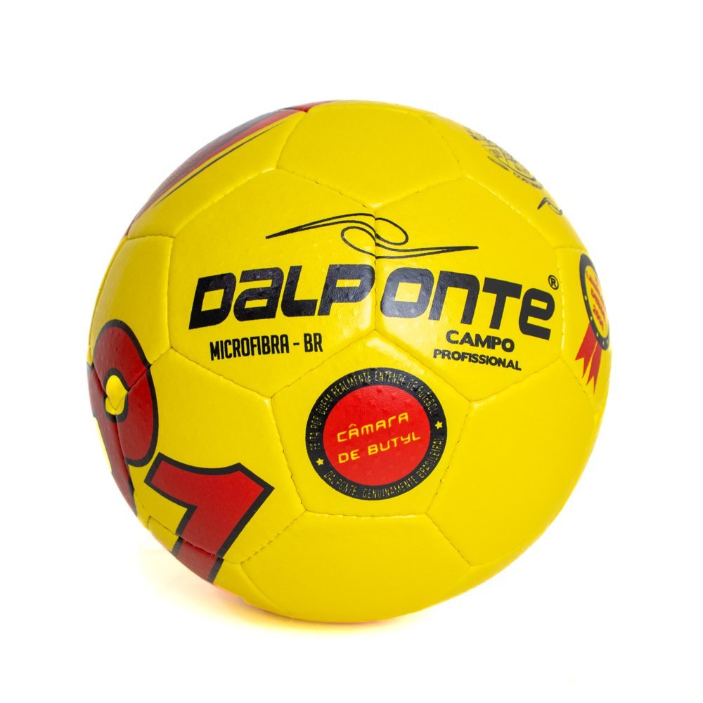 Bola Futebol Campo Dalponte 81 Star Microfibra Oficial Resistente