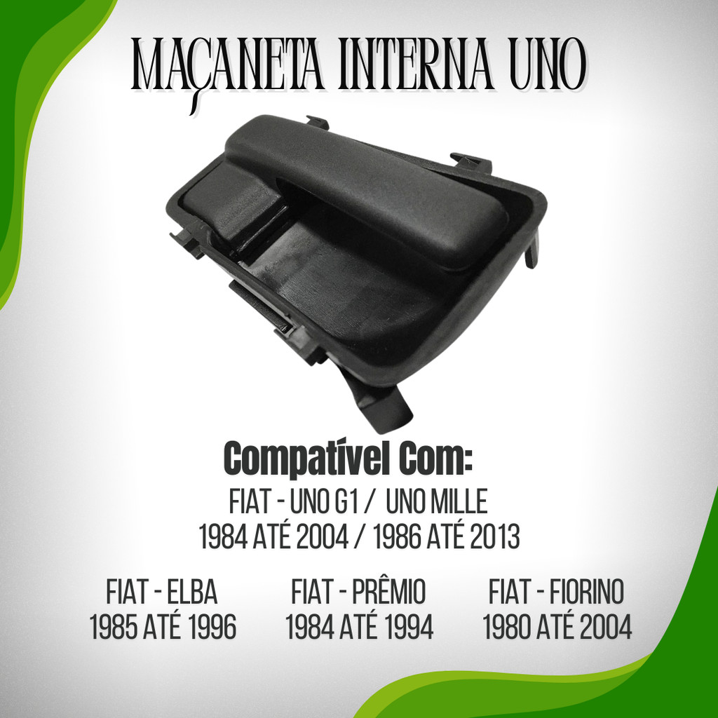 Macaneta Interna Fiat Uno Elba Fiorino Premio 1984 ate 1994 · foto 2