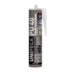 Adesivo Selante Unipega PU40 Cartucho 400g Preto