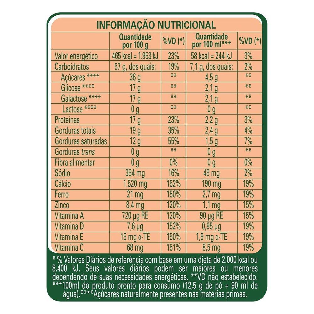 Composto Lácteo Ninho Zero Lactose 380g — imagem 2 de 2