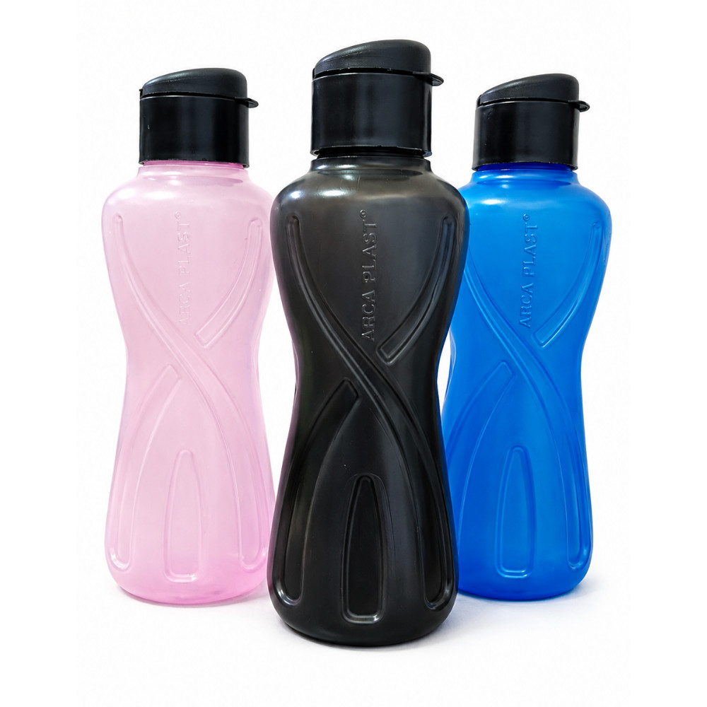 Kit 3 Garrafas de Água Squeeze Top Ware 1L