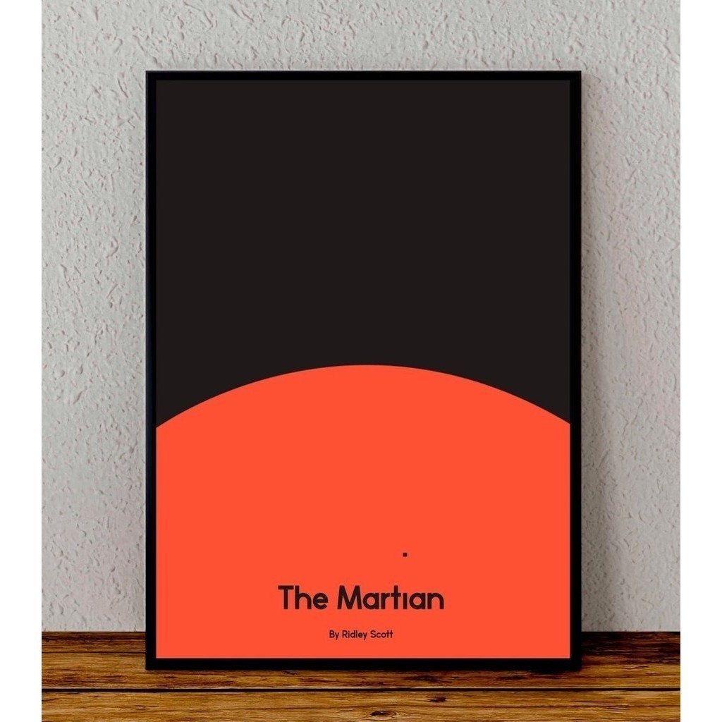 Quadro Decorativo The Martian Ridley Scott Decoração da Casa Quarto