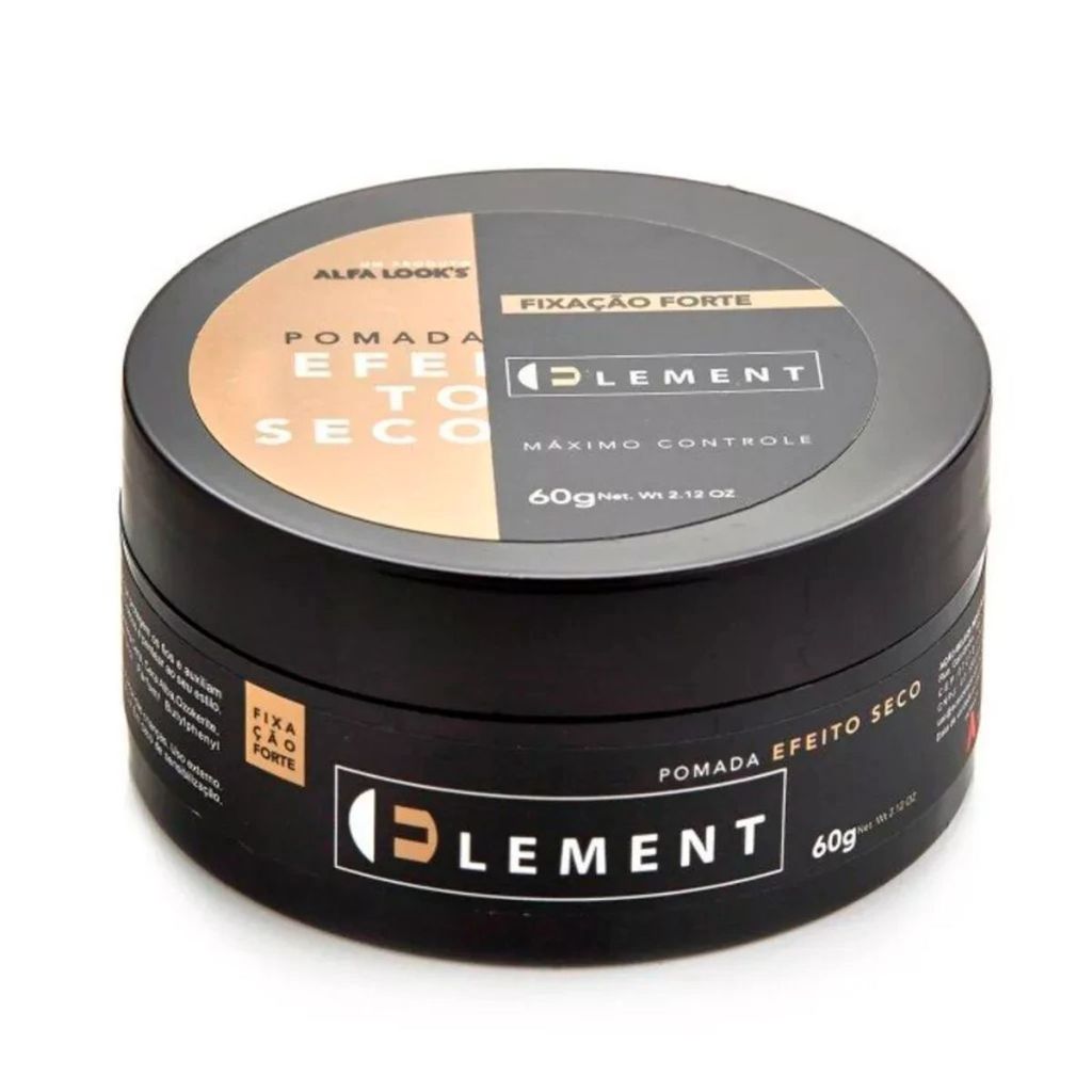 Pomada Efeito Seco Máximo Controle Element 60g Alfa Looks