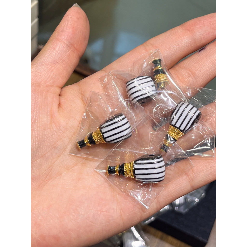 Cobre puro Zebra T artesanal diy acessórios pulseira pingente acessórios moda jóias Wenwan T