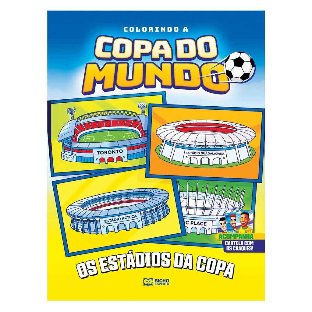 Colorindo a Copa | Os Estádios da copa