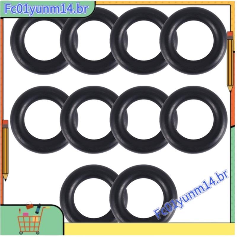 10 Peças Selos De Vedação De Óleo De Anel De Borracha Mecânica 15 mm x 9 x 3