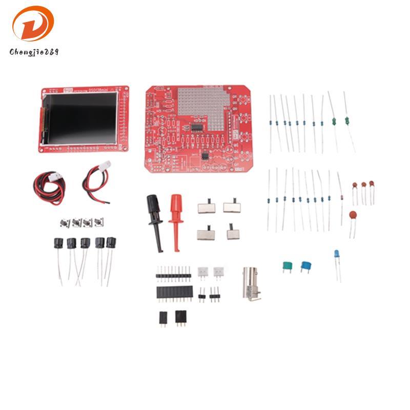 [Novo C] DSO138Mini Kit Osciloscópio Digital DIY Aprendizagem Atualização De Bolso (Peças Sobressalentes)