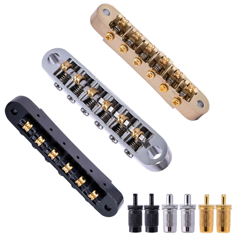Ponte de rolamento de esferas LP, rolete superior da ponte de cordas, estribo, selim superior das cordas para Epiphone L