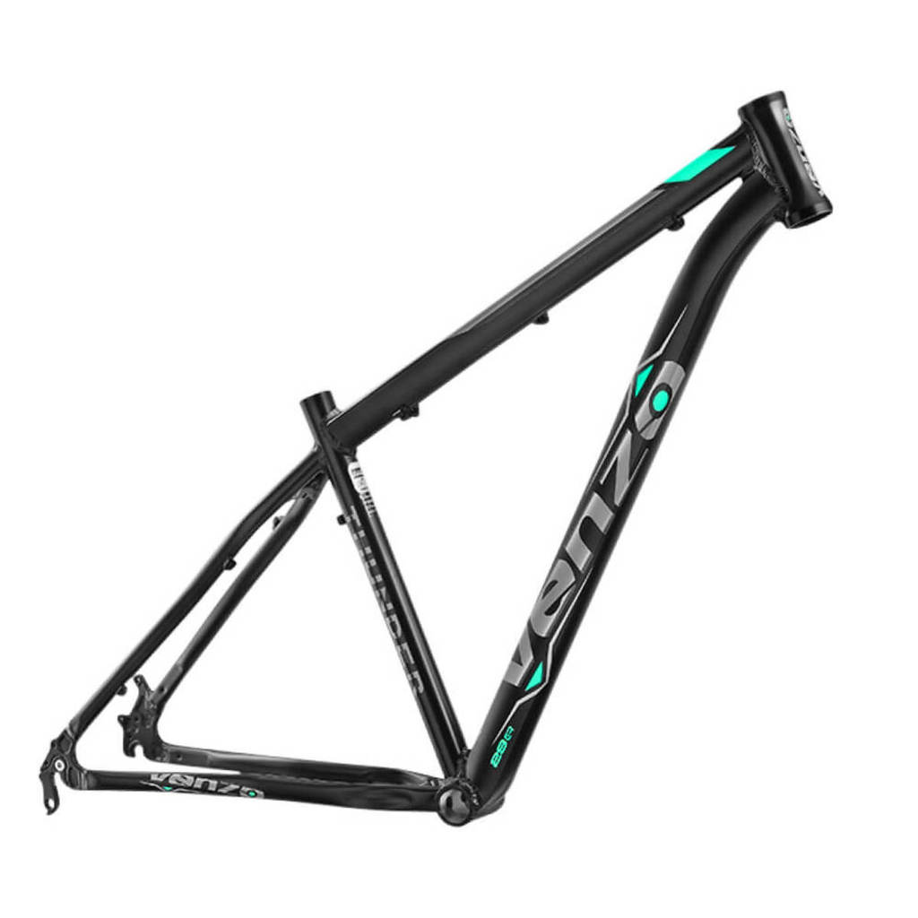 Quadro Bicicleta Alumínio Aro 29 Thunder Preto Acqua Venzo
