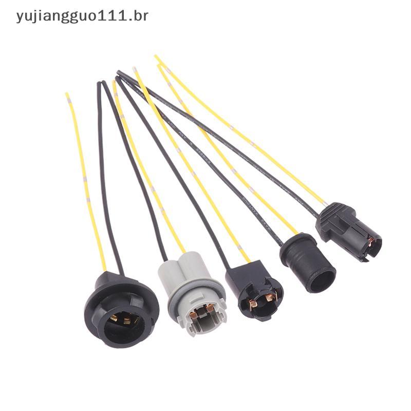 # Novo 2 Pcs T10 T13 T15 Adaptadores De Suporte De Lâmpada Macia Cabo Conector LED Soet Base De Cunha Plugue .