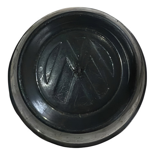 Calota Copinho Centro Roda Vw Fusca Brasilia 1973 1982 Preto