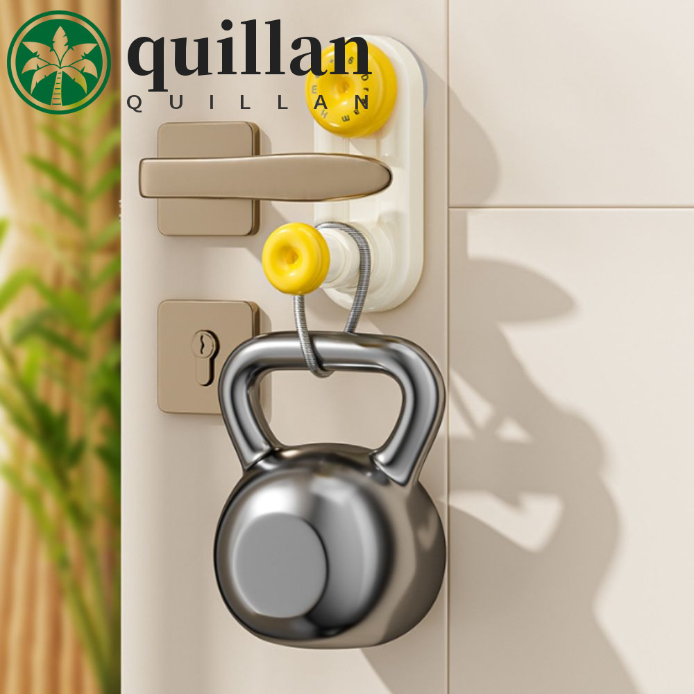 Fechadura De Ventosa QUILLAN , Trava De Segurança De Porta De Plástico Sólido Ajustável Sem Odor De 3 Engrenagens , Broc