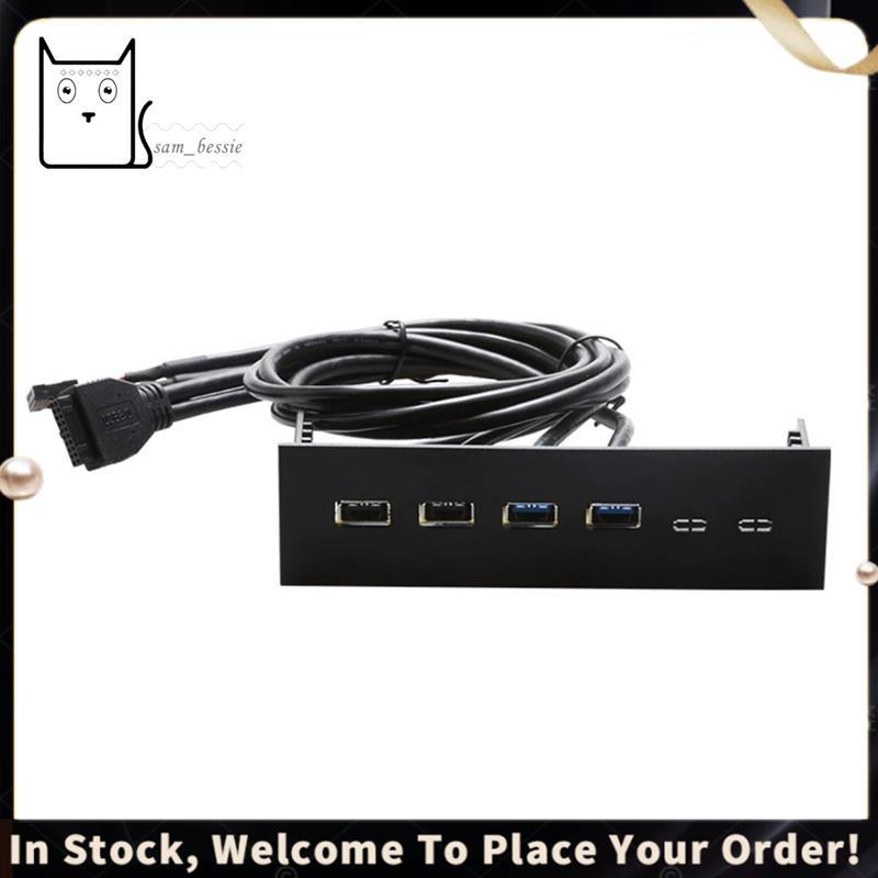 Hubs USB Multifuncionais Para PC , Placa De Expansão De Computador , Painel Frontal , Unidade Óptica , Suporte Plug and