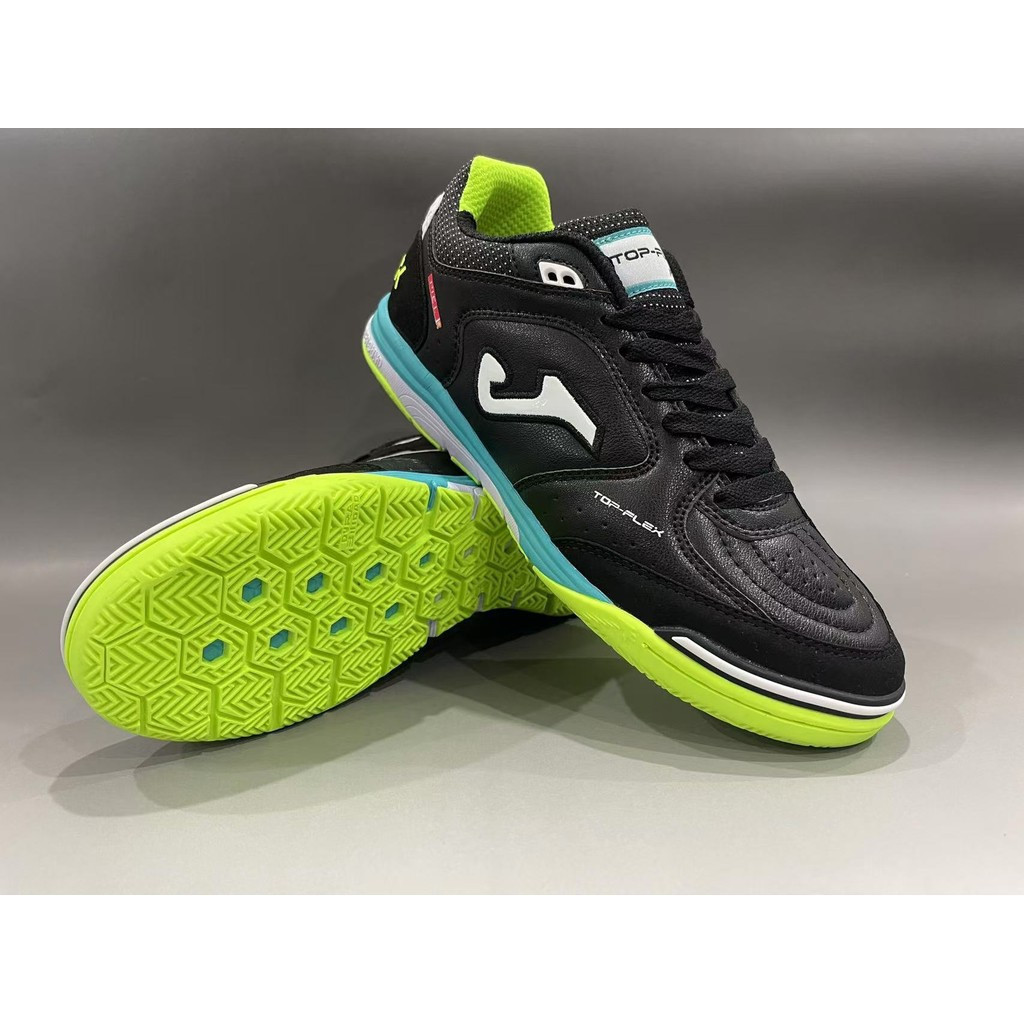 Botas De Futebol Masculinas Top Flex IC Sapatos De Futsal De Couro Original Para Salão De Beleza