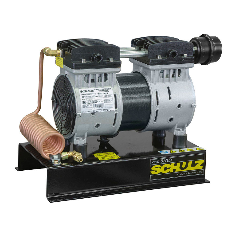 Compressor de ar poço artesiano 1HP Sem óleo - CSD5AD Schulz