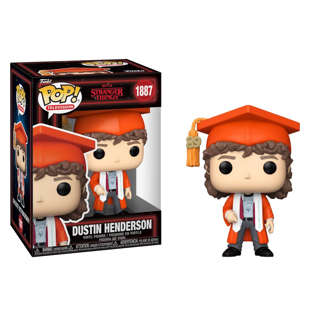 Dustin Henderson 1887 Pop Funko Stranger Things