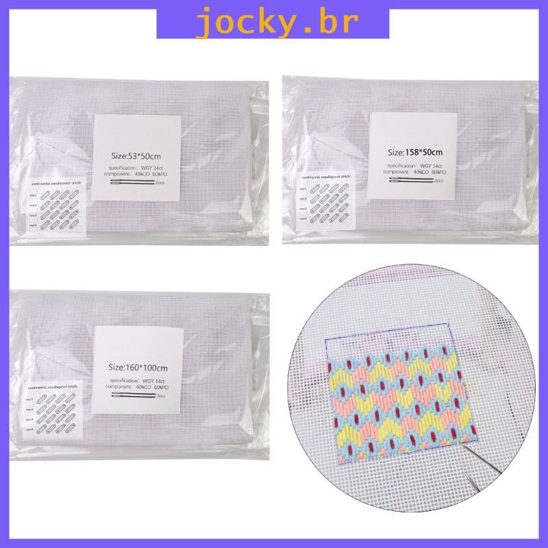 JOY 14CT Folhas De Lona Para Bordado , Artesanato , Projetos De Crochê , Malha Com Agulha , Tela De Ponto De