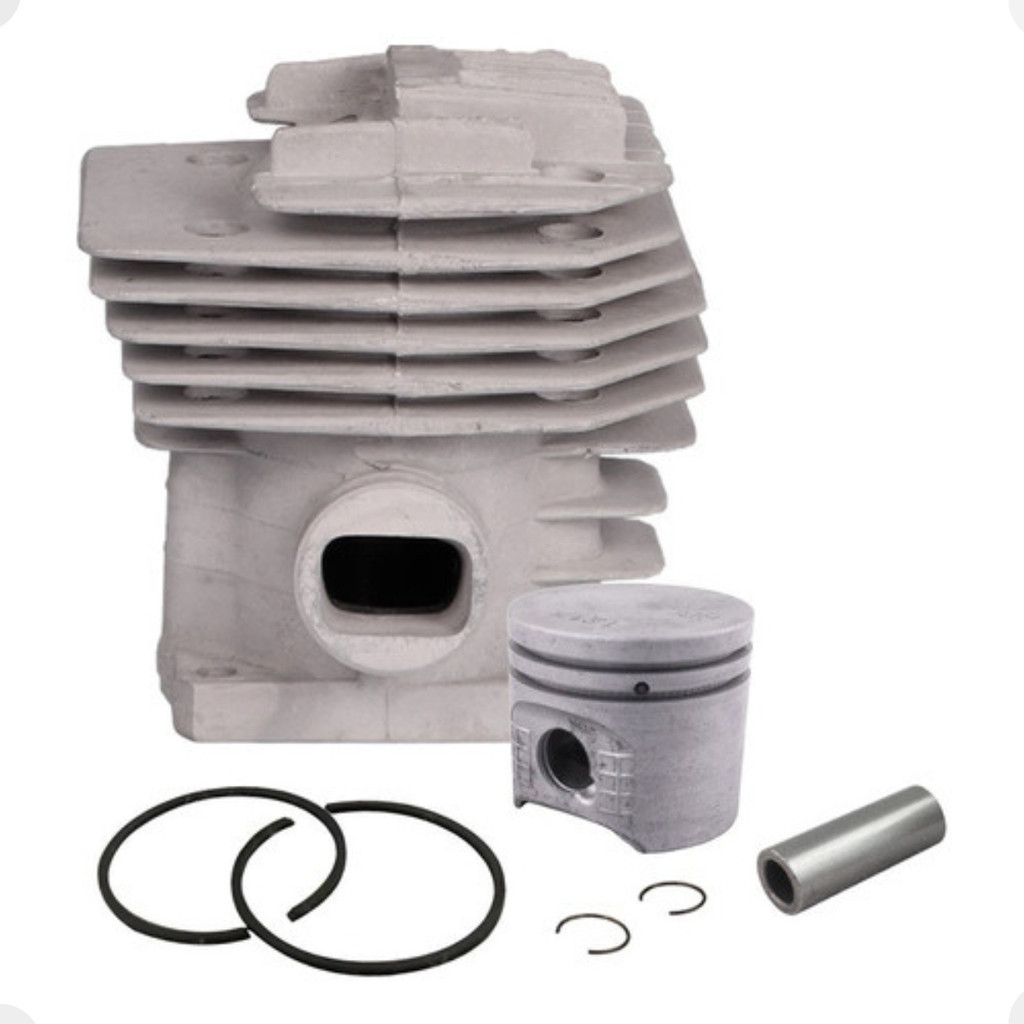 Cilindro do Motor para Motosserra Branco BMT65 a peça chave para restaurar a compressão e o torque