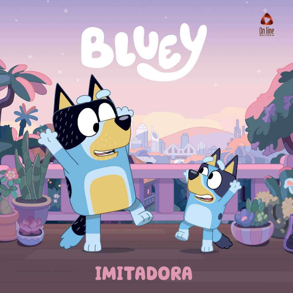 Bluey Livro de História - Imitadora