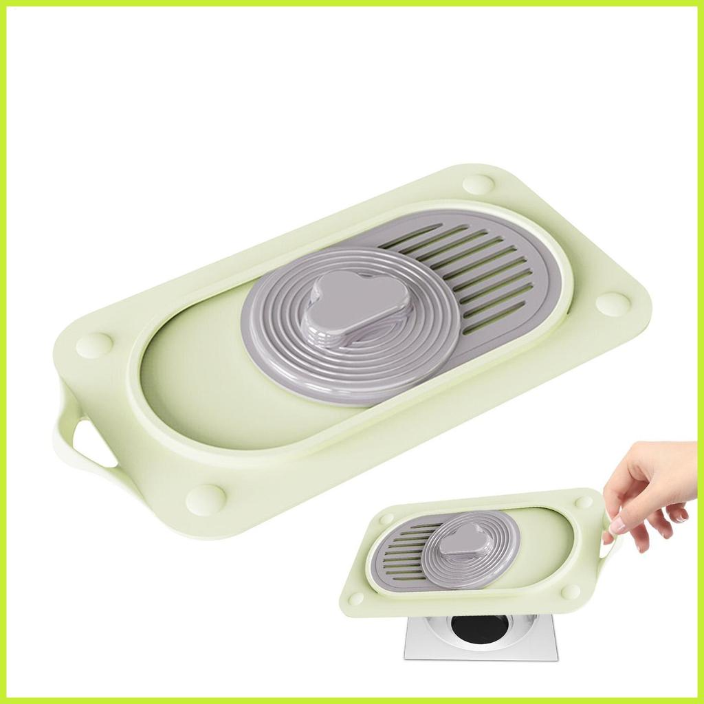 Dreno De Piso De Silicone Sucção Chão Plug Esteira 20.3x10.7cm/7.99x4.21 Polegada Cozinha Vedação Esgoto acebnbr