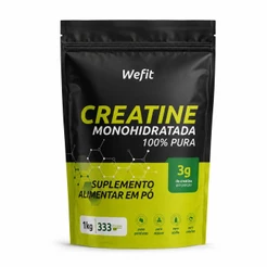 Creatina Monohidratada Refil De 1kg Wefit