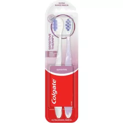 Pack Escova Dental Colgate Sensitive Therapy Ultra Macia Com 2 Unidades