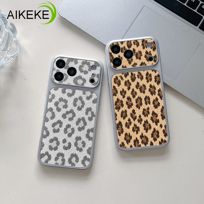 Capa De Telefone Com Estampa De Leopardo Simples Para Samsung Galaxy A27 A37 A36 A35 A34 A33 A32 M32 A31 A26 A25 A24 A23