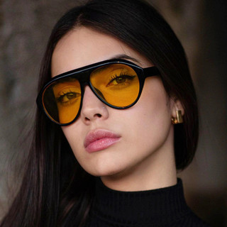 Óculos de Sol Estilo Aviador Retrô Personalizados de Alta Qualidade e Elegantes UBVB