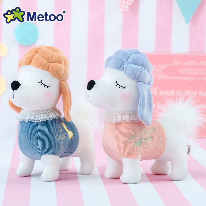 Frete grátis Mi coelho metoo método Dot boneca Teddy cão brinquedo de pelúcia boneca do zodíaco ano do cão presente