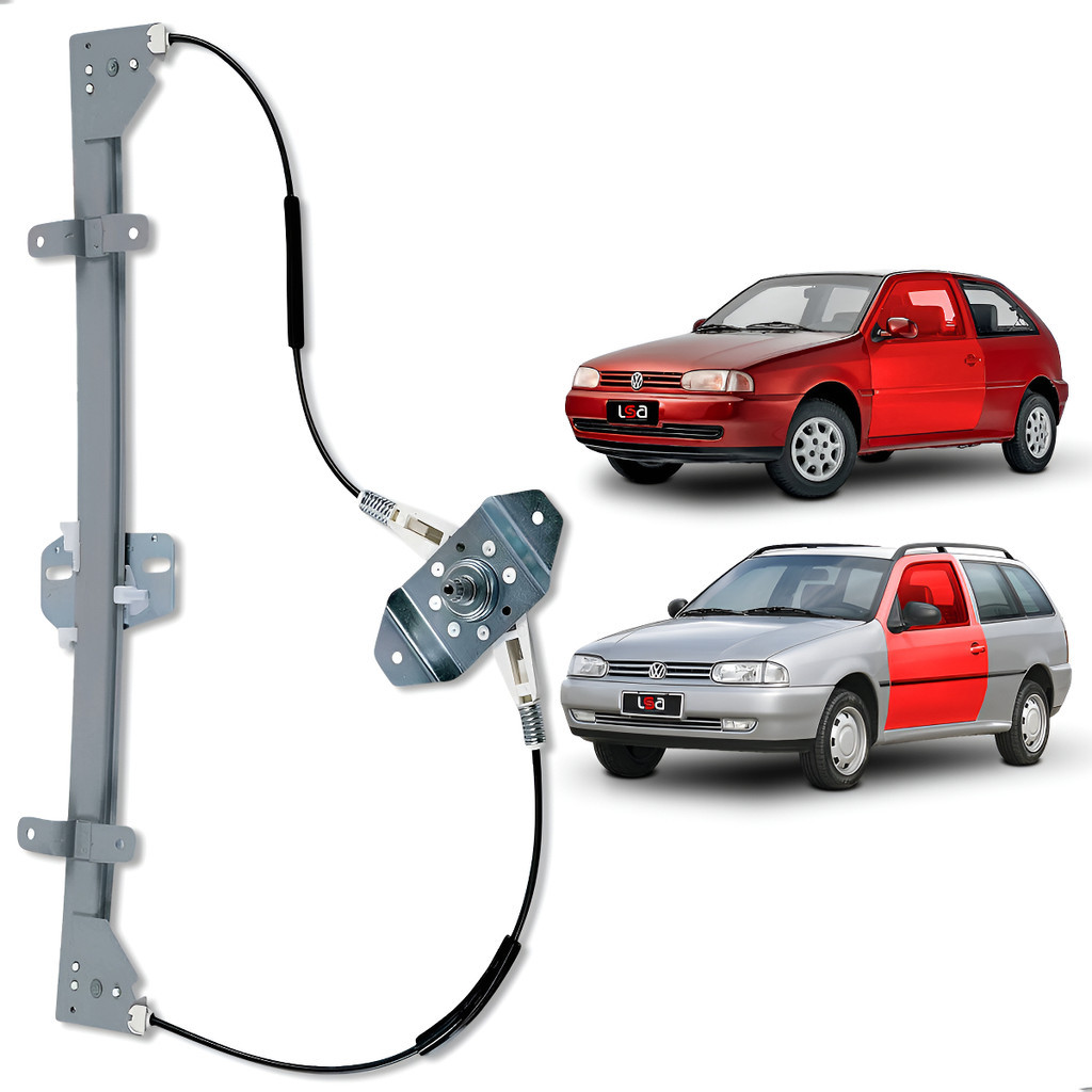 Máquina de Vidro Esquerdo Gol Parati Bola Manual 2 Portas 1995 a 1999 Dianteira Lado Motorista em Oferta na Shopee