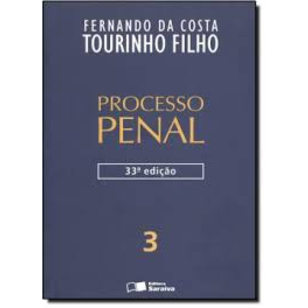 Processo Penal - Volume 3