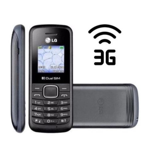 Celular LG B220 3G Dual Chip 32MB Ram Rádio FM Desbloqueado