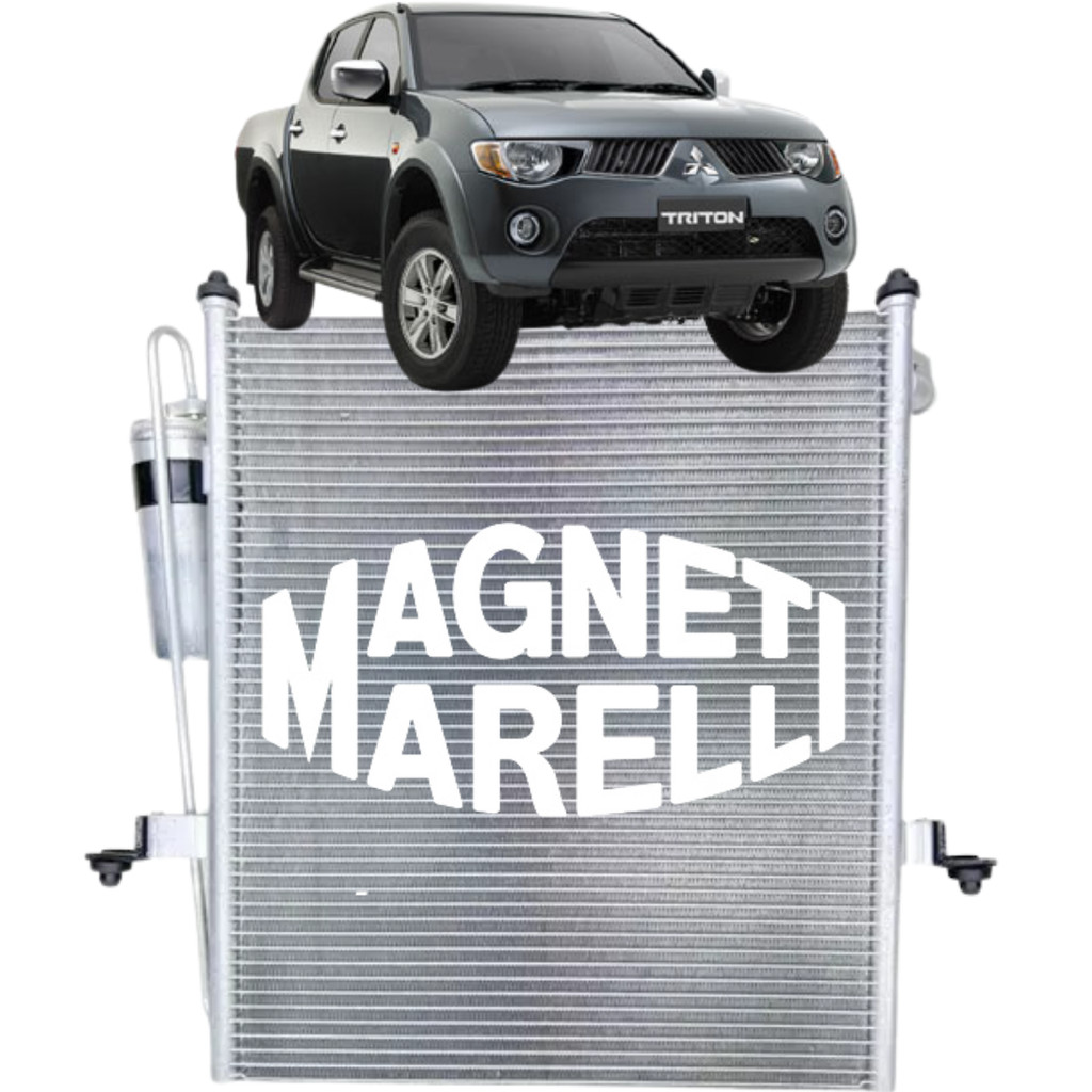 Imagem CONDENSADOR MAGNETI MARELLI MITSUBISHI L200 TRITON 3.2 3.5 2007 A 2011 (CMM5042MI)