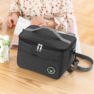 Bolsa isolada para lancheira média de fitness com alça de mão