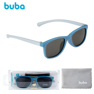 Óculos de Sol Infantil Buba Flexível Azul com Estojo e Lenço Proteção UVA e UVB Tamanho M 3 A 5 ANOS em Oferta na Shopee
