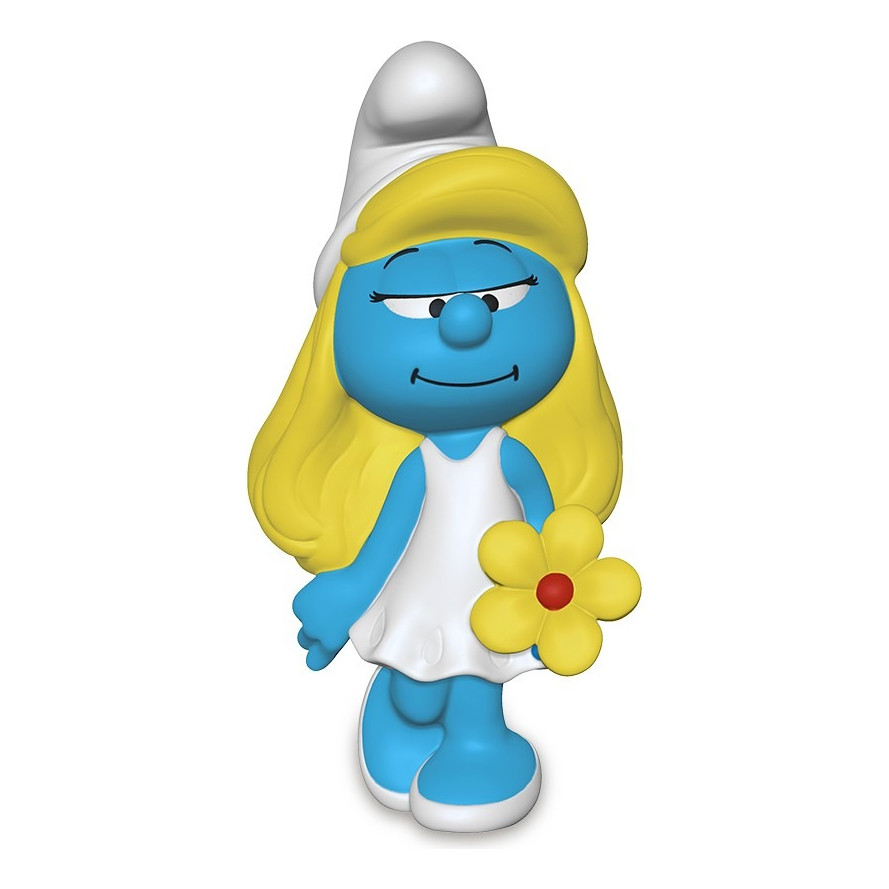 Boneco Os Smurfs Smurfette Vinil Cardoso Toys