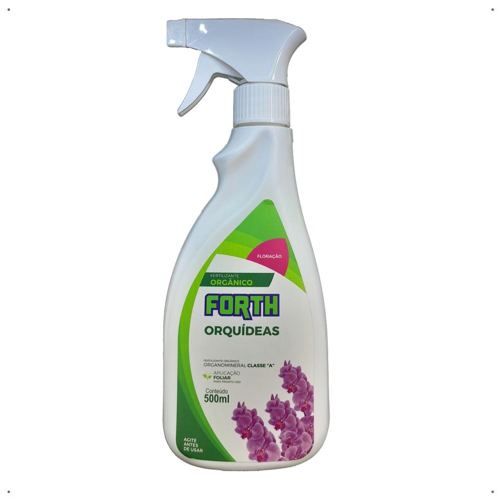 Adubo Pronto Uso Floração Orquídeas Forth Jardim 500ml