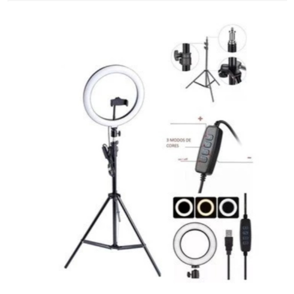 Ring Light 10 Cm: Onde Comprar | BuscaProdutos