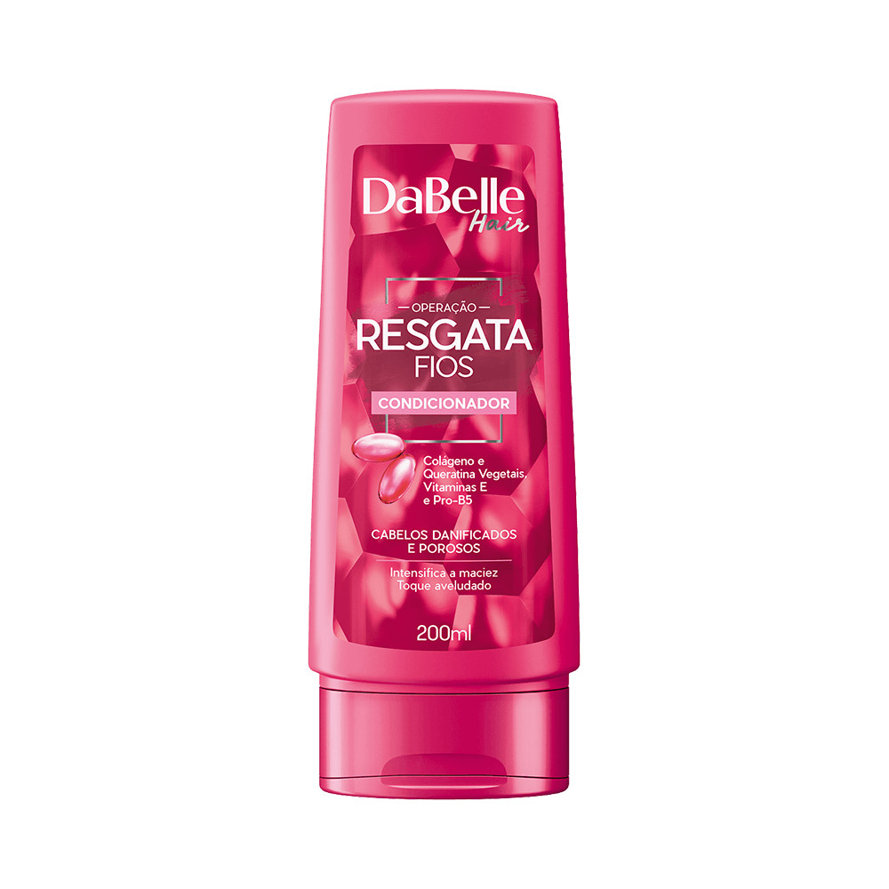 Condicionador Dabelle Hair Resgata Fios 200ml em Oferta na Shopee