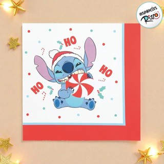 Guardanapo de Papel - Stitch de Natal - 32,5x32,5cm - 20 unidades - Disney Original - Rizzo em Oferta na Shopee