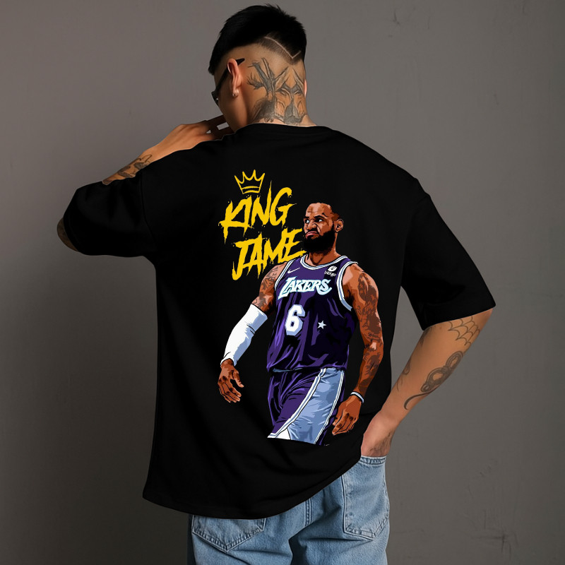 Camiseta Basquete Treino Academia Masculina Over Estampa