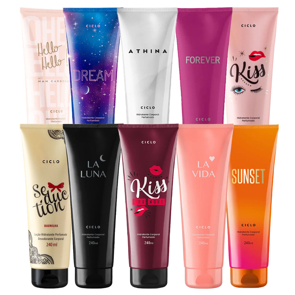 Loção Hidratante Ciclo 240ml em Oferta na Shopee