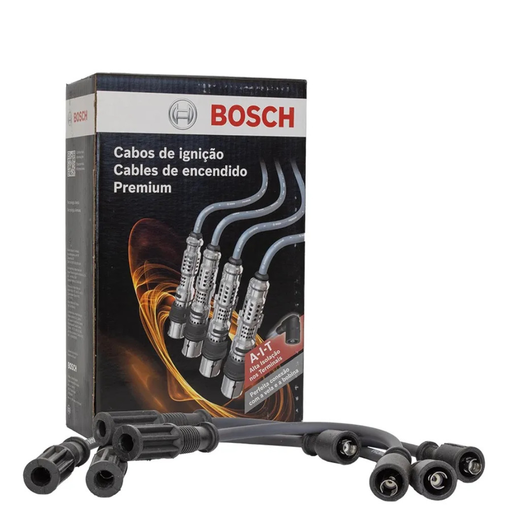 Cabo Vela Bosch Power Spark Scfia058 F00099c058 Fiat Fiorino Furgão Pickup 1.0 1.5 1.6 8V Fiasa 1994-2004 Envio Imediato