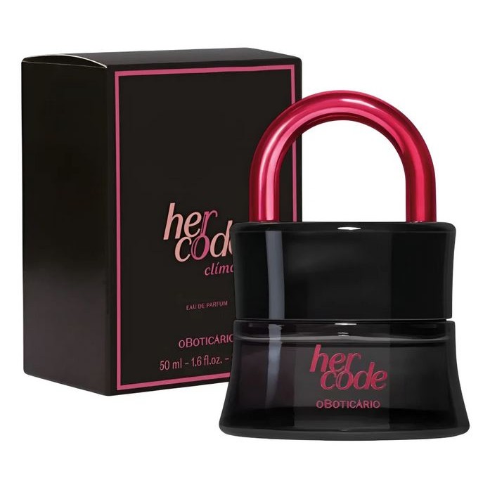 Her Code Clímax Eau De Parfum 50 ml O Boticário //// Produto Original E Lacrado///// ENVIO IMEDIATO