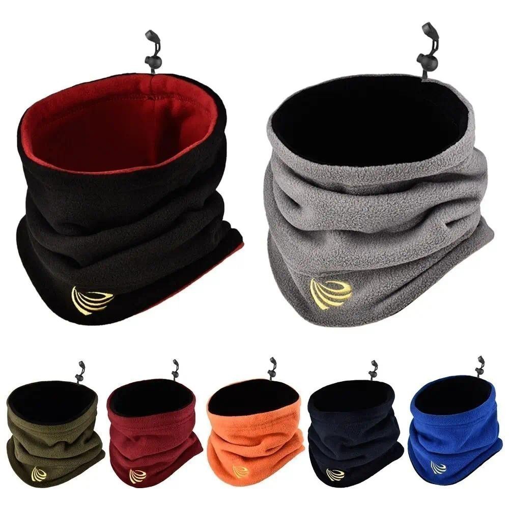 Cachecol de Pescoço em Fleece para Camping de Inverno, Máscara de Rosto para Esqui e Snowboard, Protetor Facial para Hom