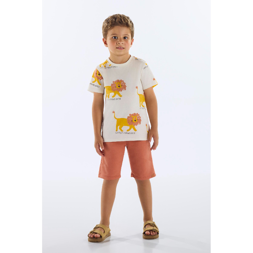 Conjunto Camiseta e Bermuda Up Baby
